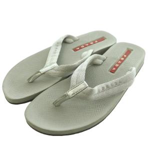 スポーツ SPORTS ビーチサンダル ストラップ ロゴ 35 グレー /SS OS