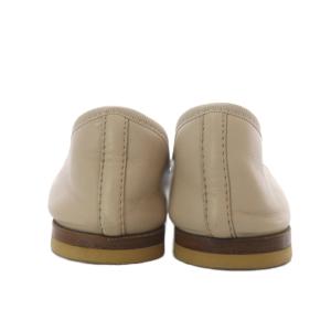 Repetto Cendrillon バレエフラット パンプス リボンモチーフ レザー 36.5 ベージュ /YO18