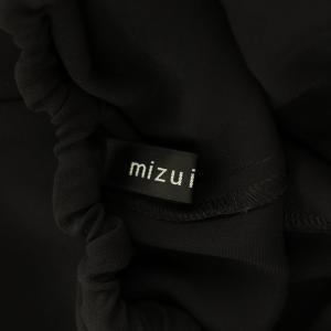 mizuiro ind mizuiroind イージー バルーンパンツ ワイド ブラック /MY OS