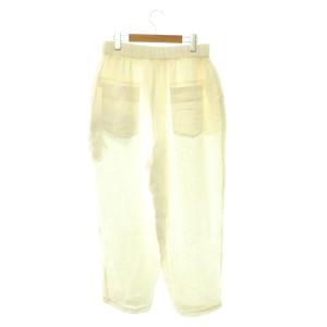 JOURNAL STANDARD LUXE 26SS リネンワッシャーパンツ F オフホワイト 26030440018010
