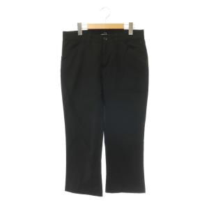 AD2008 パンツ クロップド ジッパーフライ M ブラック TC-P008 /DO OS