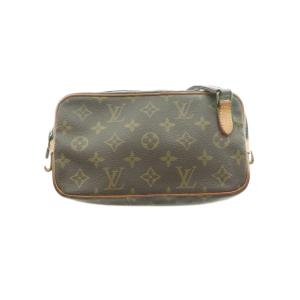 LOUIS VUITTON マルリー・バンドリエール ショルダーバッグ モノグラム ブラウン M51828