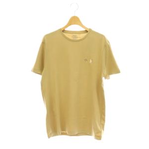 ロゴ刺繍クルーネック Tシャツ カットソー ジャーナルスタンダード別注 M ベージュ /CX OS