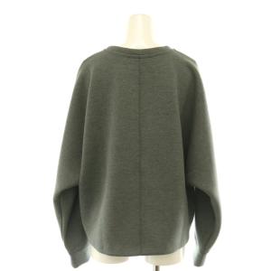 Plage 24AW minimal プルオーバー スウェット トレーナー 長袖 F黒 グレー /HS OS