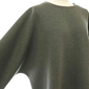 Plage 24AW minimal プルオーバー スウェット トレーナー 長袖 F黒 グレー /HS OS