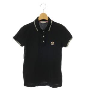 MAGLIA POLO MANICA CORTA ポロシャツ 半袖 カットソー XS ブラック ホワイト