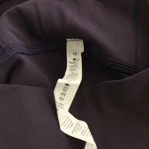 lululemon ヨガパンツ レギパン 10 ダークパープル /ES OS
