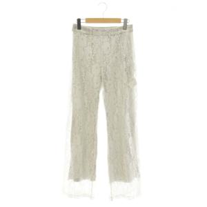 Ameri VINTAGE アメリヴィンテージ-24SS MEDI NEO METALLIC LACE PANTS
