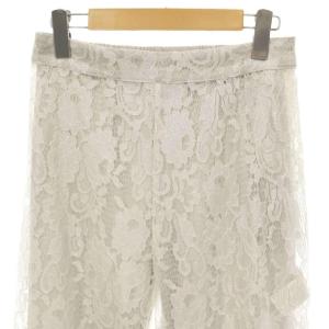 Ameri VINTAGE アメリヴィンテージ-24SS MEDI NEO METALLIC LACE PANTS