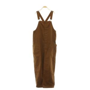 CHINO CLOTH OVERALLS チノクロスオーバーオール 1 ブラウン /MY OS