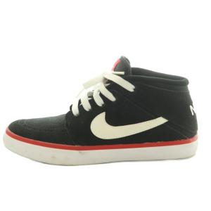 SUKETO 2 MID LEATHER スニーカー US5 ブラック レッド