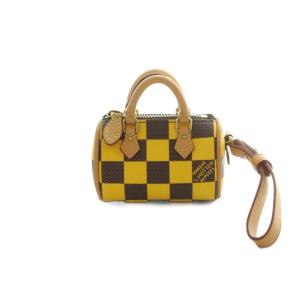 Mini Speedy Charm Damier pop バッグチャーム ミニポーチ