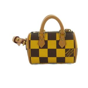 LOUIS VUITTON Mini Speedy Charm Damier pop バッグチャーム ミニポーチ