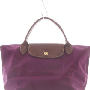 Longchamp ロンシャン-ルプリアージュ S トートバッグ ハンドバッグ 紫