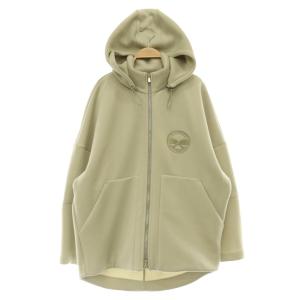 25AW ダンボールフーディー ジップアップパーカー 36 ライトグレー /MY OS