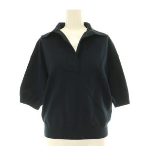 26SS SKIPPER HALF SLEEVE KNIT 00 ネイビー