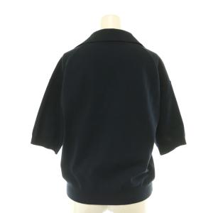 MADISONBLUE 26SS SKIPPER HALF SLEEVE KNIT 00 ネイビー