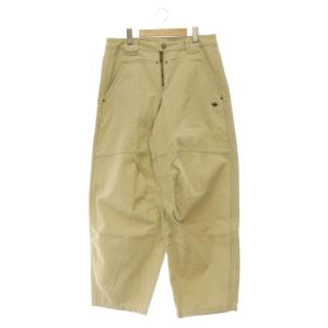 25AW キャンバス ルーズパンツ ワイド 30 ベージュ /MY OS