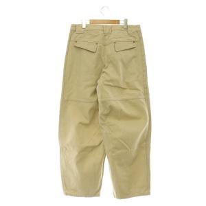 adidas Originals 25AW キャンバス ルーズパンツ ワイド 30 ベージュ /MY OS