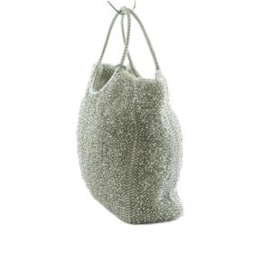ANTEPRIMA STANDARD II LARGE ワイヤーバッグ シルバーカラー