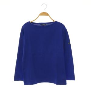 バスクシャツ カットソー Tシャツ ボートネック I40 ブルー /CX OS