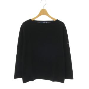 バスクシャツ カットソー Tシャツ コットン I40 黒 ブラック /CX OS