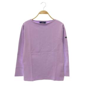 バスクシャツ カットソー Tシャツ コットン I40 パープル 紫 /CX OS