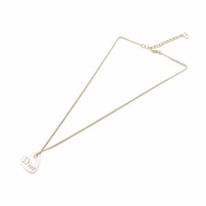 Dior ハート型 ネックレス ペンダント ゴールド色 /SR OH