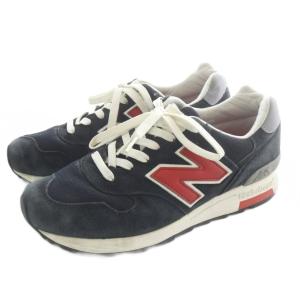 New Balance USA製 M1400HB スニーカー 25cm ブラック レッド