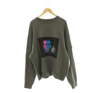 WASHED AFTER EFFECT CREW NECK スウェット トレーナー クルーネック 長袖