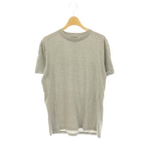バックトライアングルクルーネックTシャツ カットソー 半袖 M グレー /HK OS SH