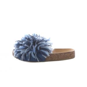 UGG australia CINDI サンダル シューズ US7 24cm 青 ブルー /RI OS