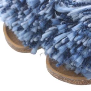 UGG australia CINDI サンダル シューズ US7 24cm 青 ブルー /RI OS