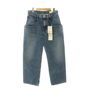 デニムパンツ CINQ conte別注 ダメージ加工 M ライトブルー