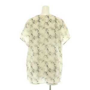 theory luxe MONO PYTHON JANNY PP MONO PYTHON KIMBERLY P セットアップ 半袖ブラウス