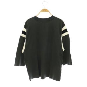AMERICANA 80 PRINT FOOTBALL T SHIRT Tシャツ カットソー 七分袖 アパルトモン別注 グレー