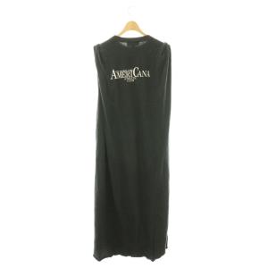 Back Logo Nosleeve Onepiece ワンピース アパルトモン別注 ロング ノースリーブ