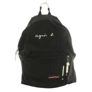 × EASTPAK リュックサック デイパック ロゴ 黒 ブラック /SS OS