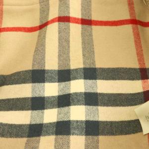 BURBERRY BRIT 裏地ノバチェック ダッフルコート アウター ウール ITA34 ベージュ /CX OS