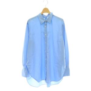24SS【My Policy Shirt】バックボタンレギュラーオーバーシャツ ブラウス 長袖 前開き