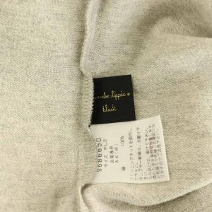 franche lippée ブラック black ハイネック 長袖 カットソー ペプラム ベロアリボン FL5 グレー /CX OS