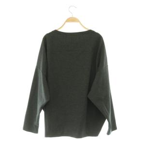 Framework 25AW コクーンプルオーバー カットソー 長袖 ドルマンスリーブ F グレー /MY OS
