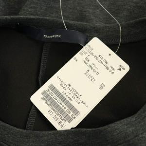 Framework 25AW コクーンプルオーバー カットソー 長袖 ドルマンスリーブ F グレー /MY OS