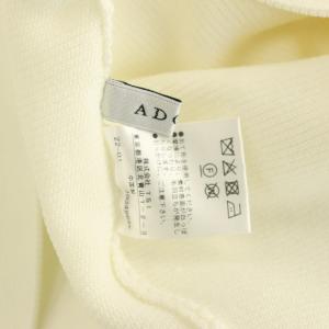 ADORE ドライストレッチアシンメトリーニット 38 アイボリー /MY OS