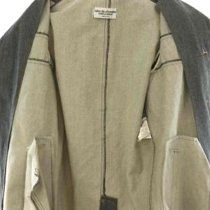 robe de chambre COMME des GARCONS コムデギャルソン ウェスタンデニムコート アウター ステンカラー インディゴ RC-100020 /CX