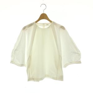 ラブークル LA BOUCLE 26SS タイプライターコンビプルオーバー カットソー シャツドッキング