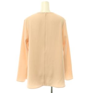 YOKO CHAN YOKOCHAN フロントフリルロングスリーブブラウス 38 ピンク