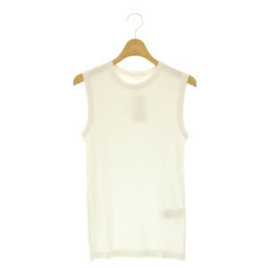 25SS dignity sleeveless トップス カットソー ノースリーブ ホワイト /DO OS