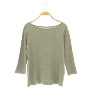L/Sカットソー 七分袖 コットン M グレー /NR OS