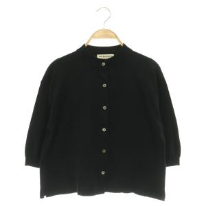 SUVIN HALF SLEEVE CARDIGAN カーディガン 五分袖 ニット F0 ネイビー /MY